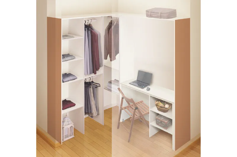 カスタムシェルフで収納計画 カスタムシェルフで収納計画