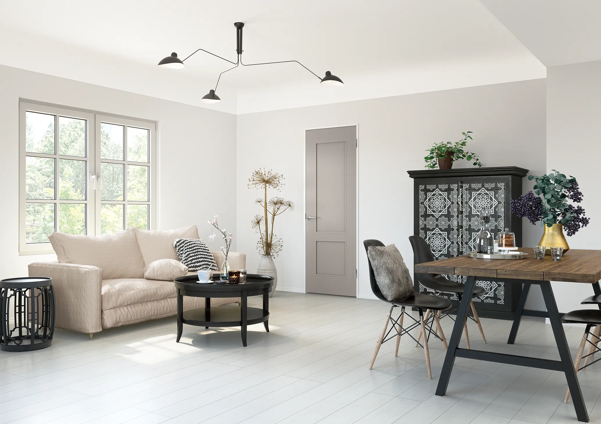 クラシカルモダンを愉しむ、大人の洗練インテリア